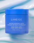 Laneige water sleeping mask on the mask itself